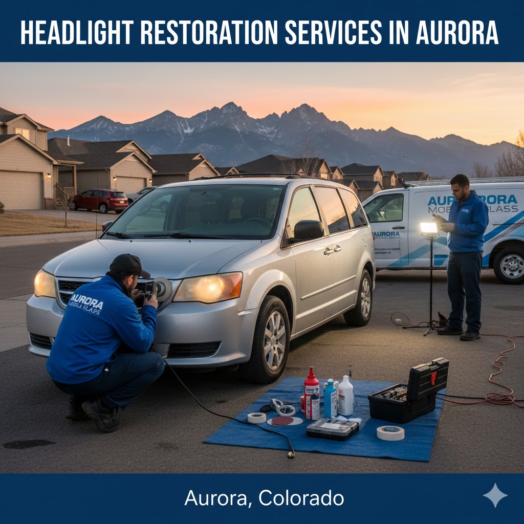 Headlight Restoration Services in Aurora