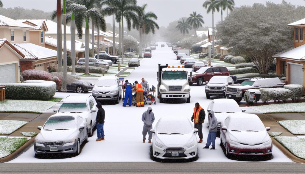 Record Snowfall Spurs Auto Glass Replacement Surge in Northwest Florida