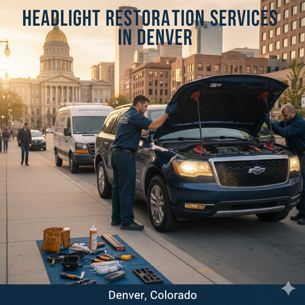 Headlight Restoration Services in Denver