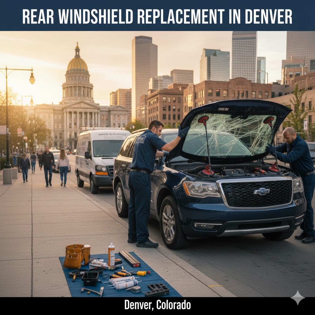Rear Windshield Replacement in Denver