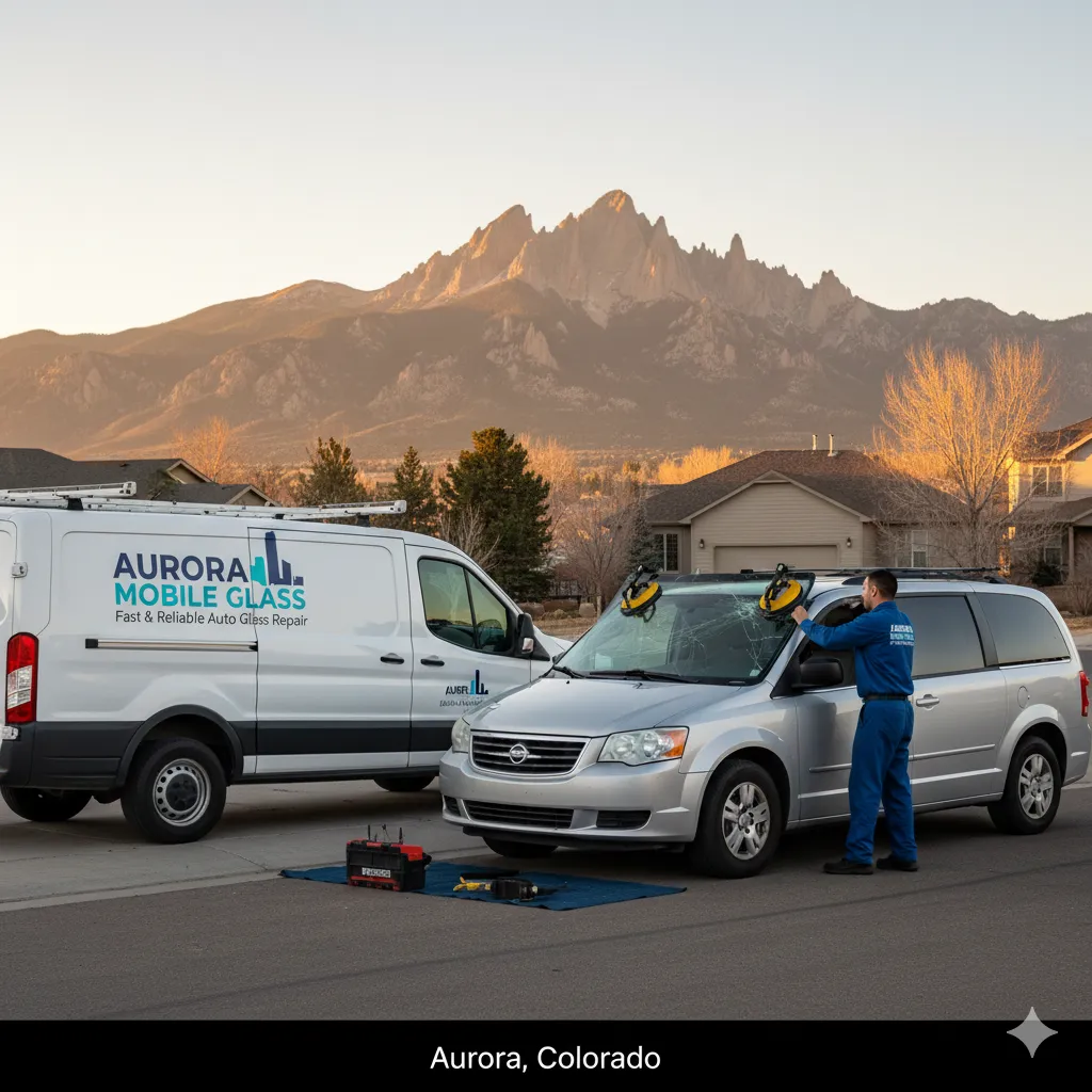 Windshield replacement in Aurora